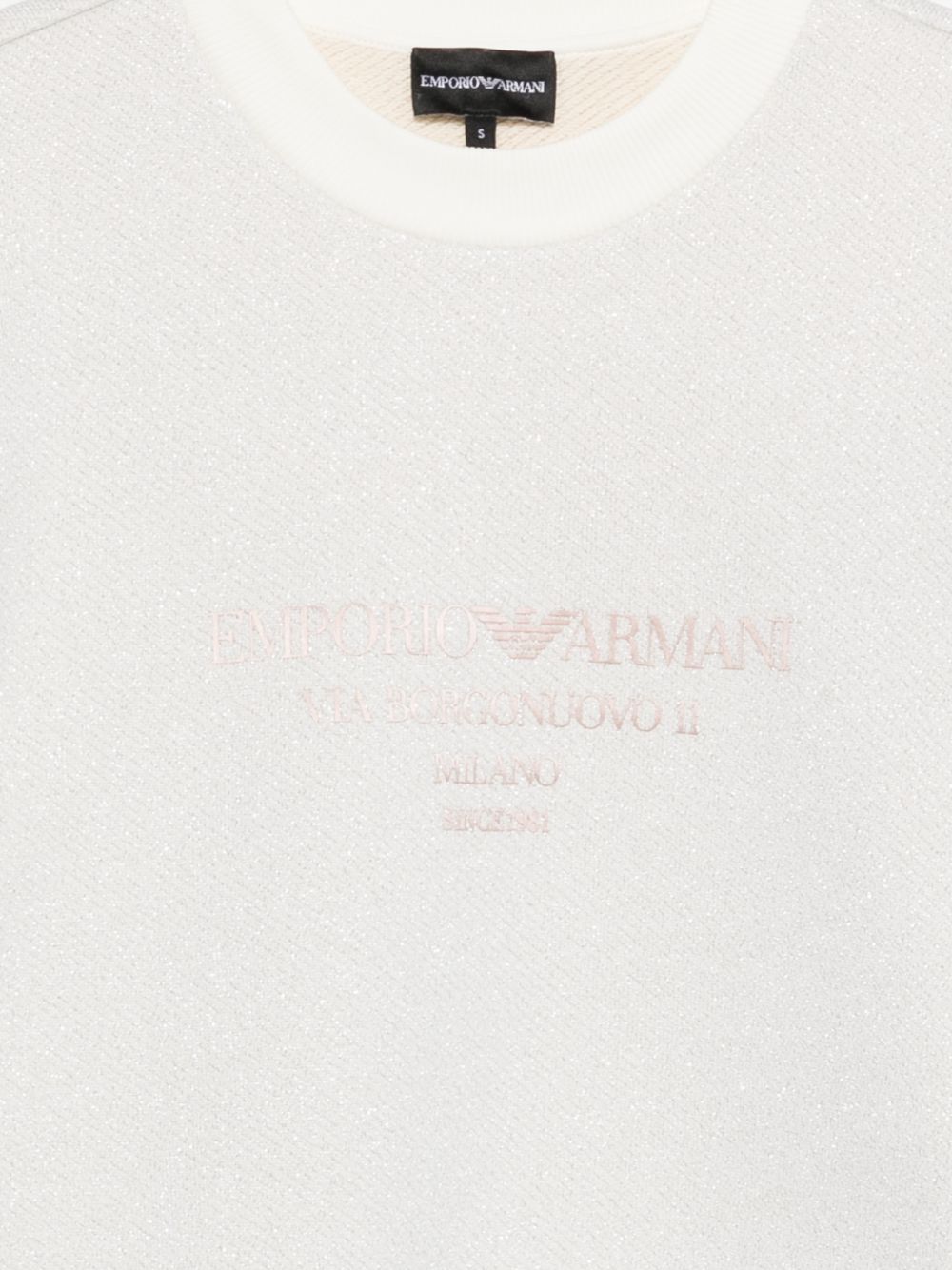 Emporio Armani Lurex sweatshirt