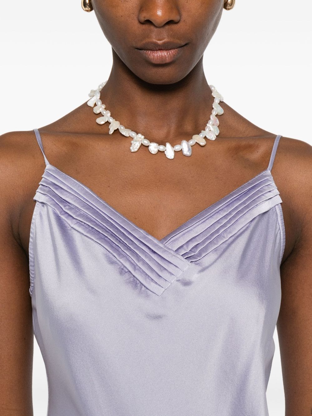 Forte Forte Silk satin bodysuit