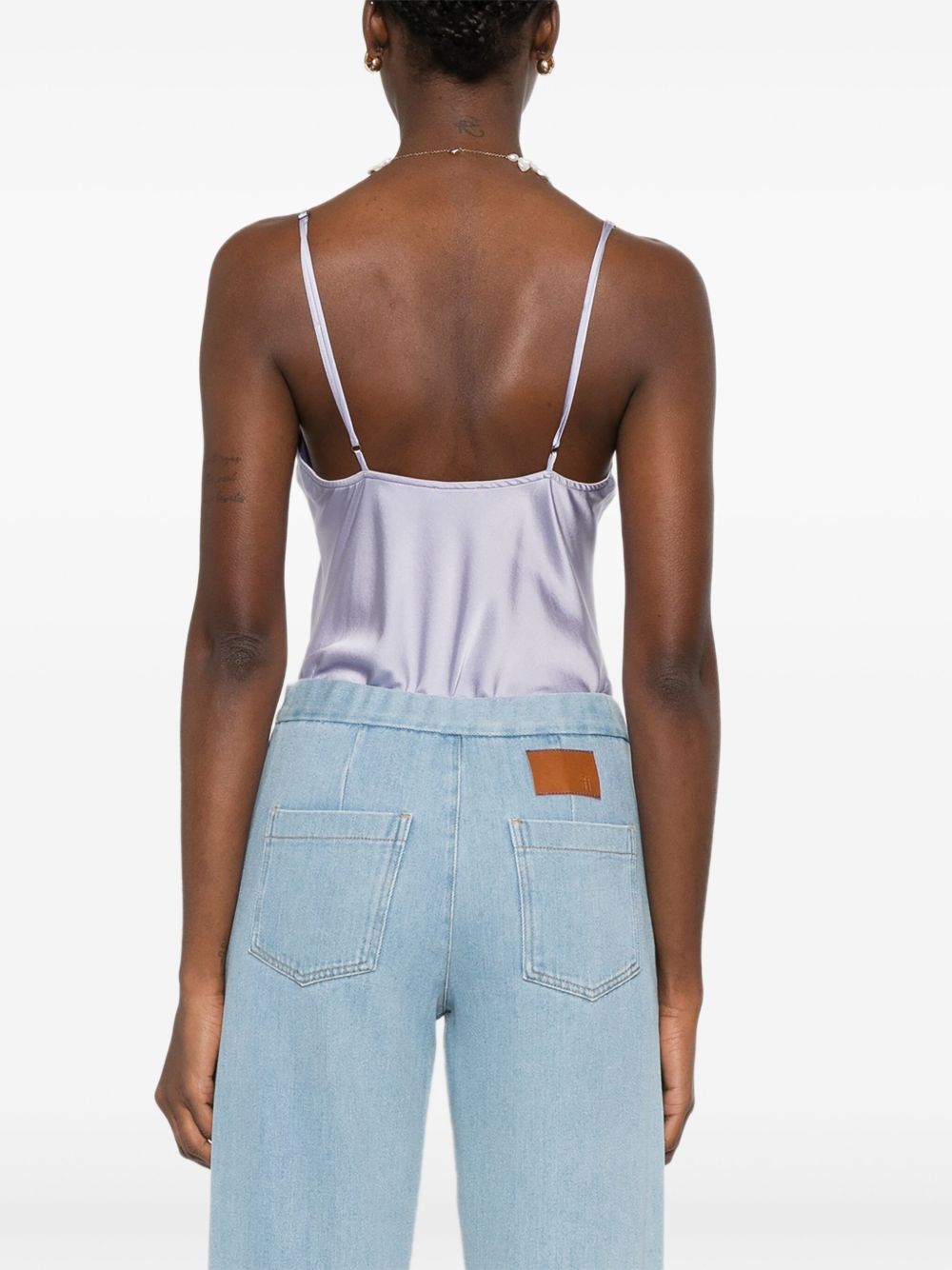 Forte Forte Silk satin bodysuit