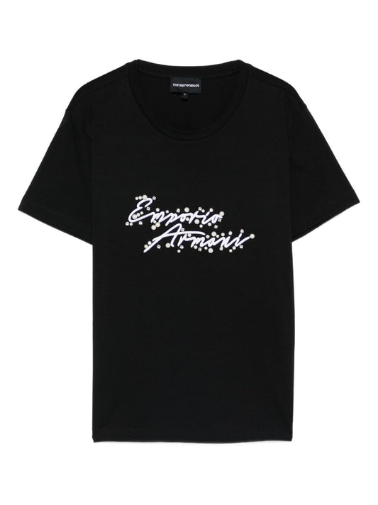 Emporio Armani Logo cotton t-shirt