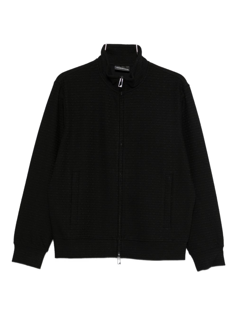 Emporio Armani Cotton blend zipped sweatshirt