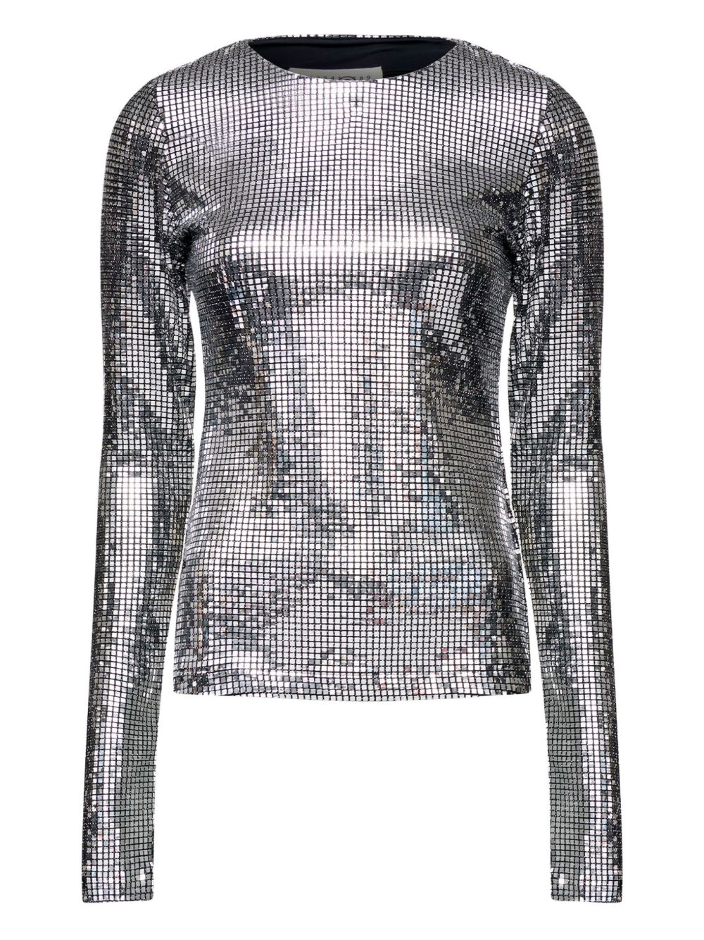 MM6 Maison Margiela Metallized top