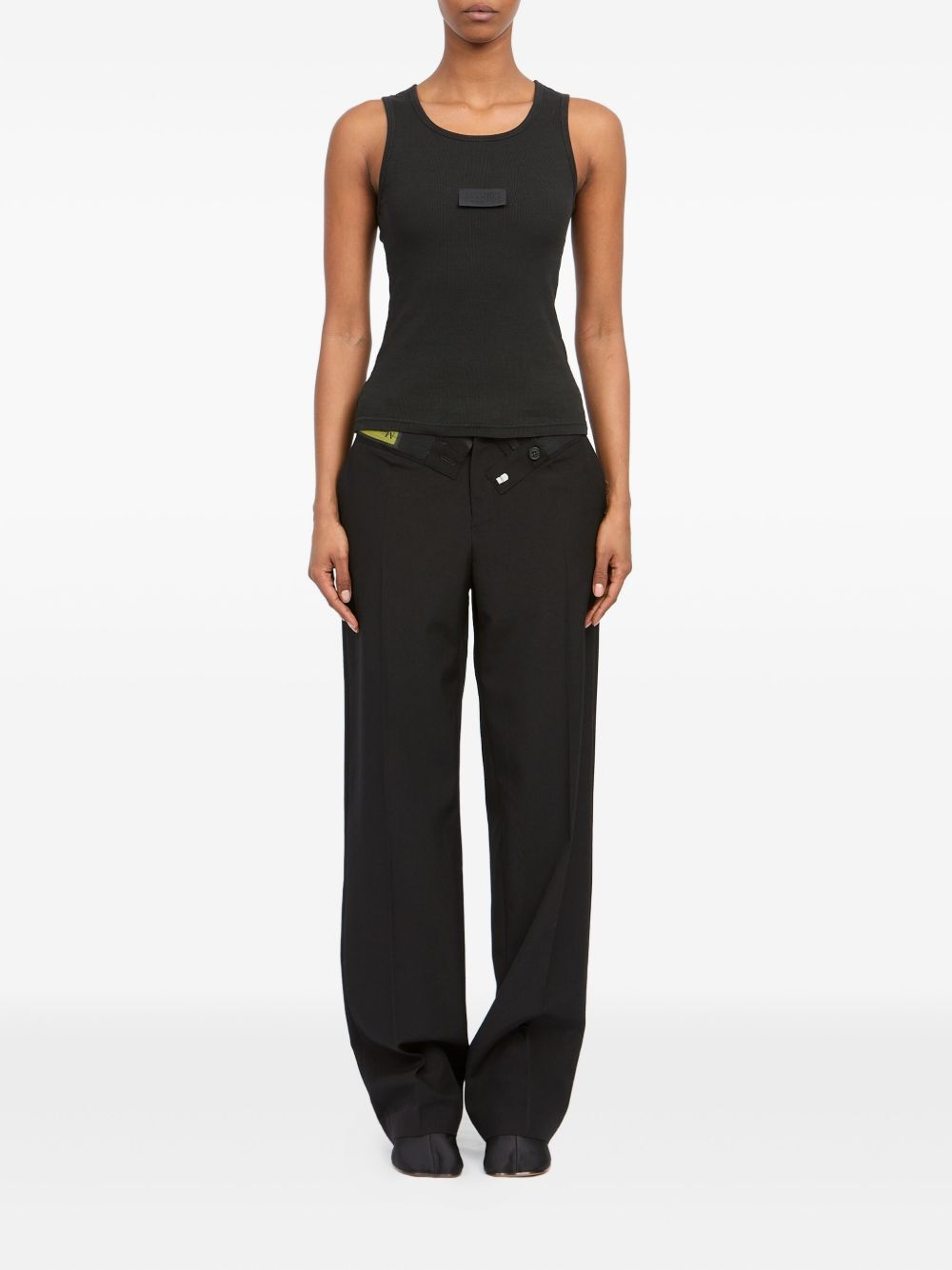 MM6 Maison Margiela Logo cotton tank top