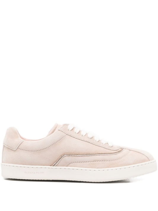 Fabiana Filippi suede leather sneakers