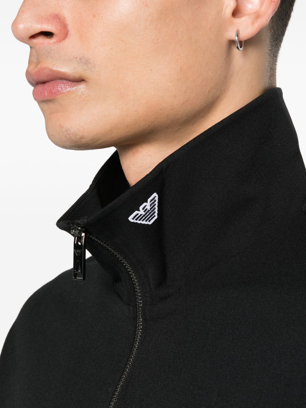 Emporio Armani Half-zip pullover