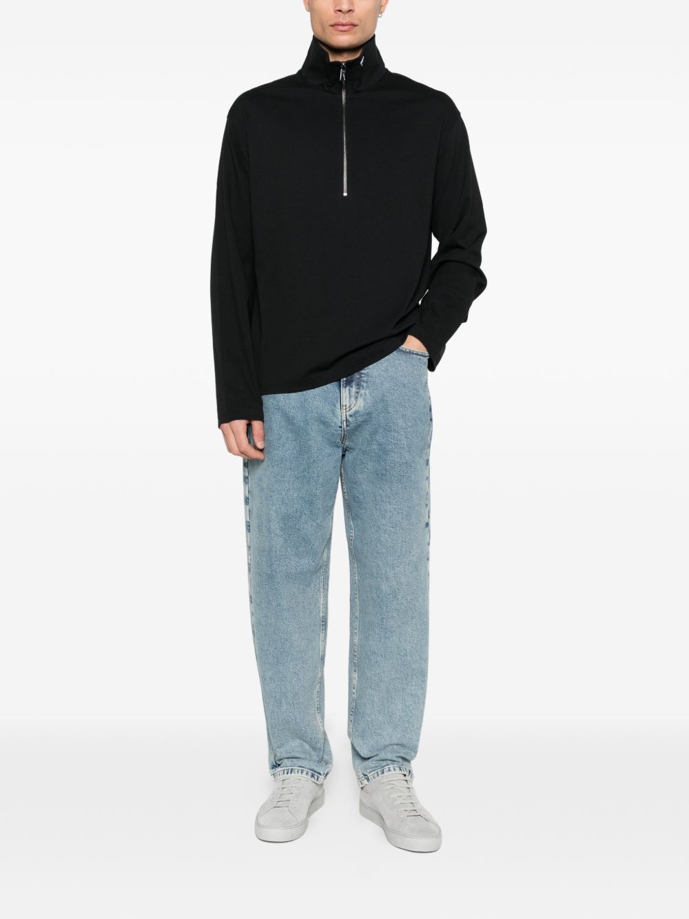 Emporio Armani Half-zip pullover