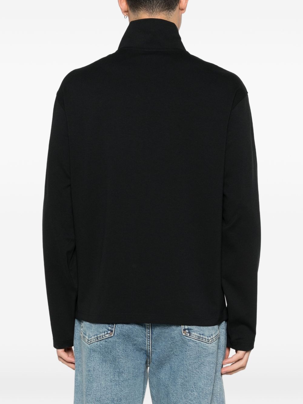 Emporio Armani Half-zip pullover