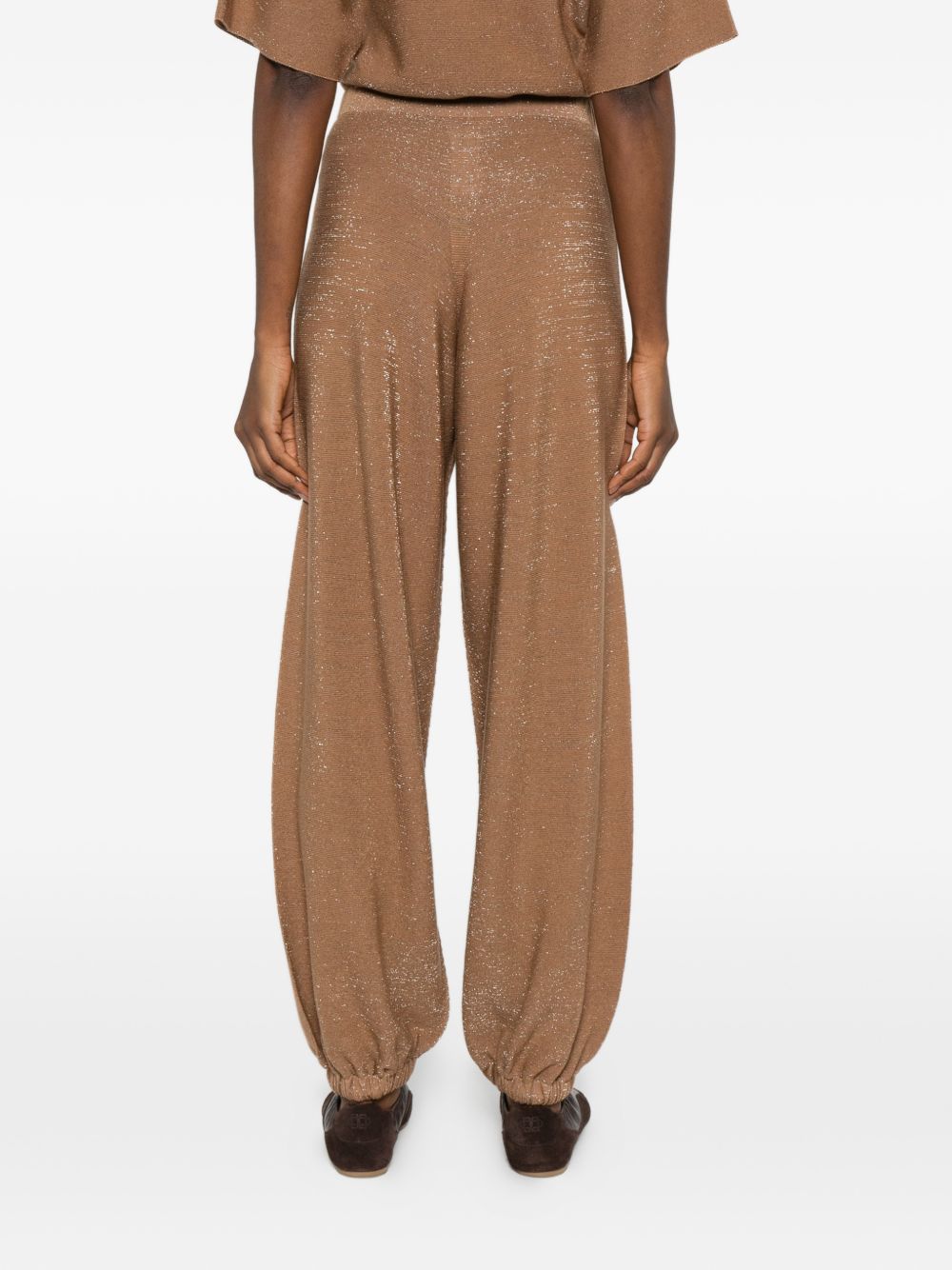 Fabiana Filippi Wool and cotton trousers