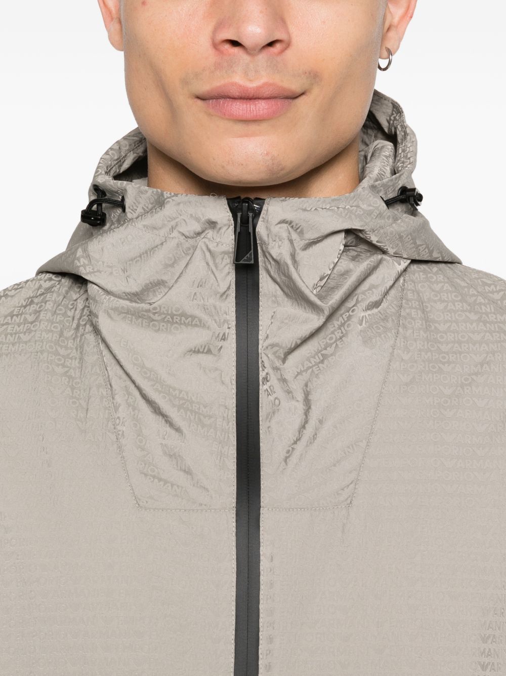Emporio Armani Nylon blouson jacket