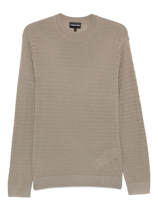 Emporio Armani Wool crewneck sweater