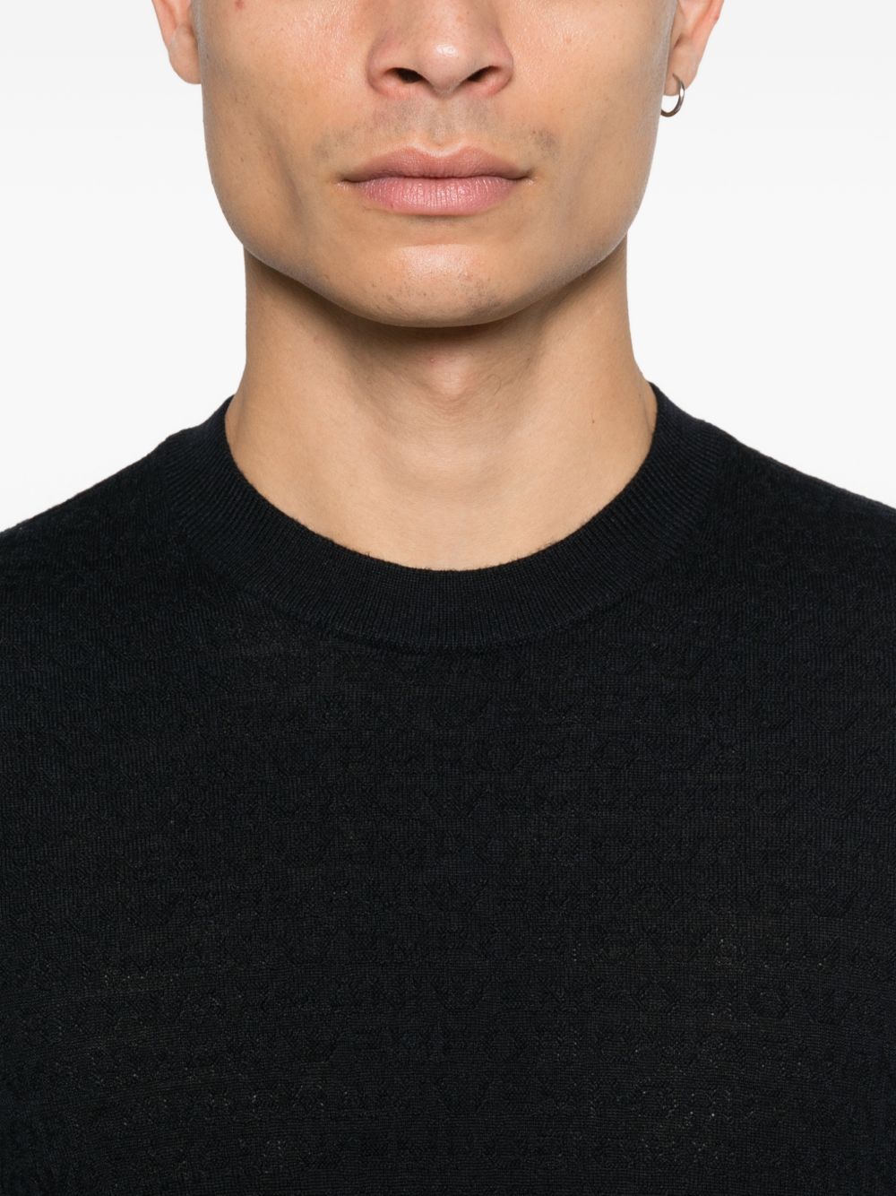 Emporio Armani Wool crewneck sweater