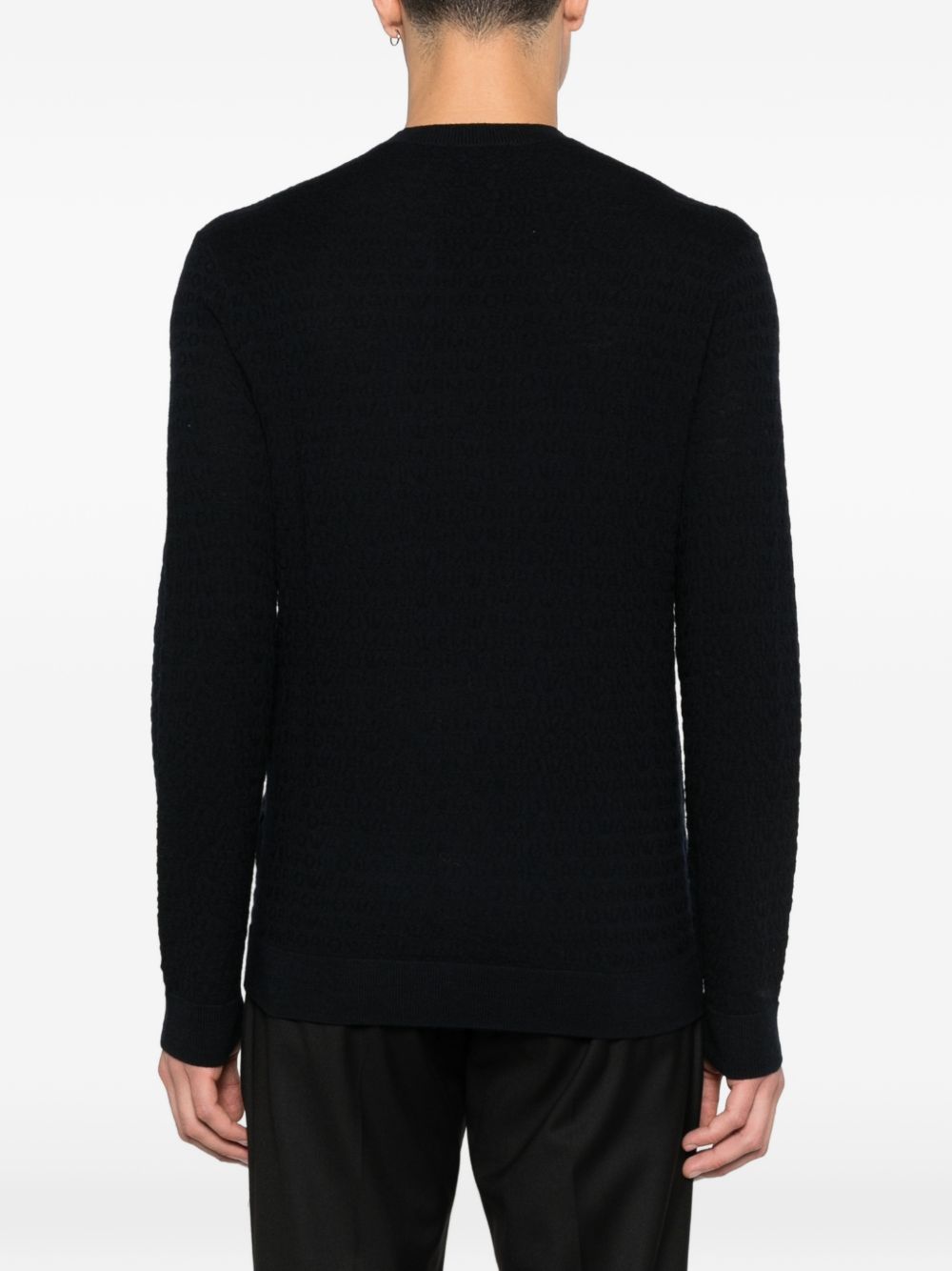 Emporio Armani Wool crewneck sweater