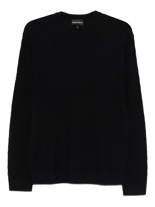 Emporio Armani Wool crewneck sweater