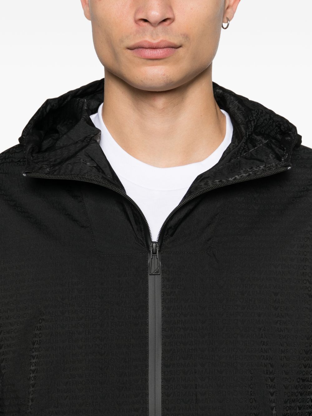 Emporio Armani Nylon blouson jacket