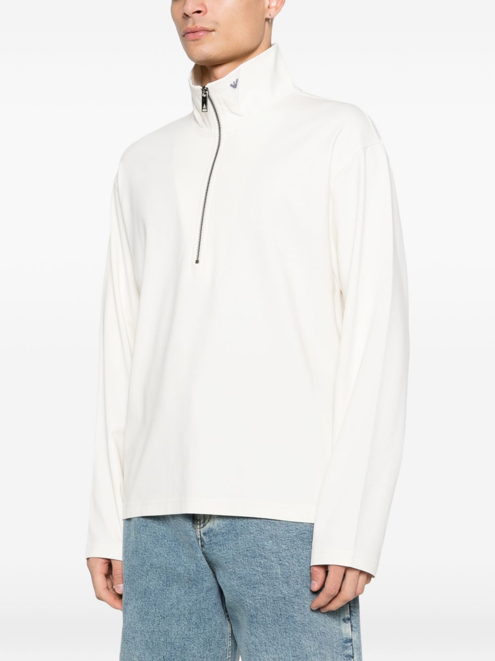 Emporio Armani Half-zip pullover