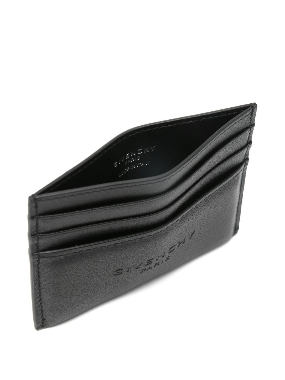 Givenchy Antigona Stamped Card Holder In Leather