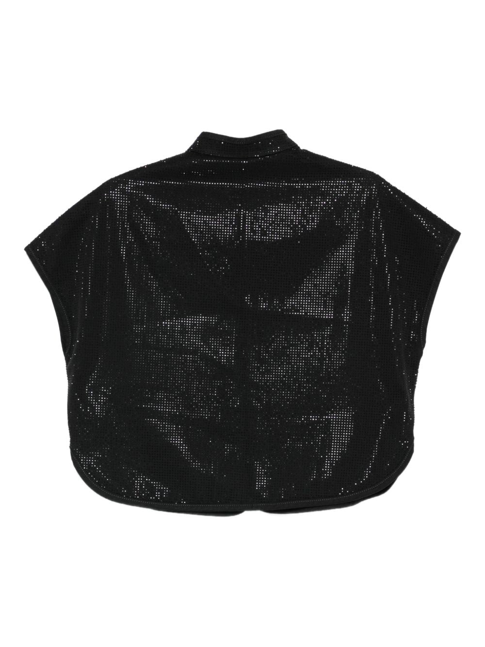 Emporio Armani Studded cropped top