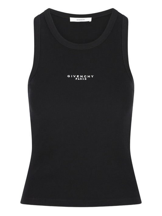 Givenchy Logo cotton tank top