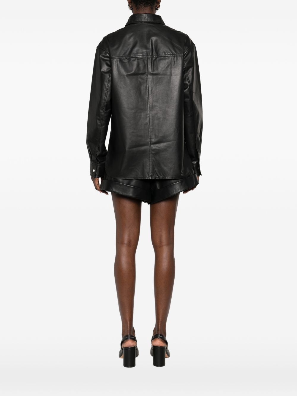 Iro Cabana leather shirt