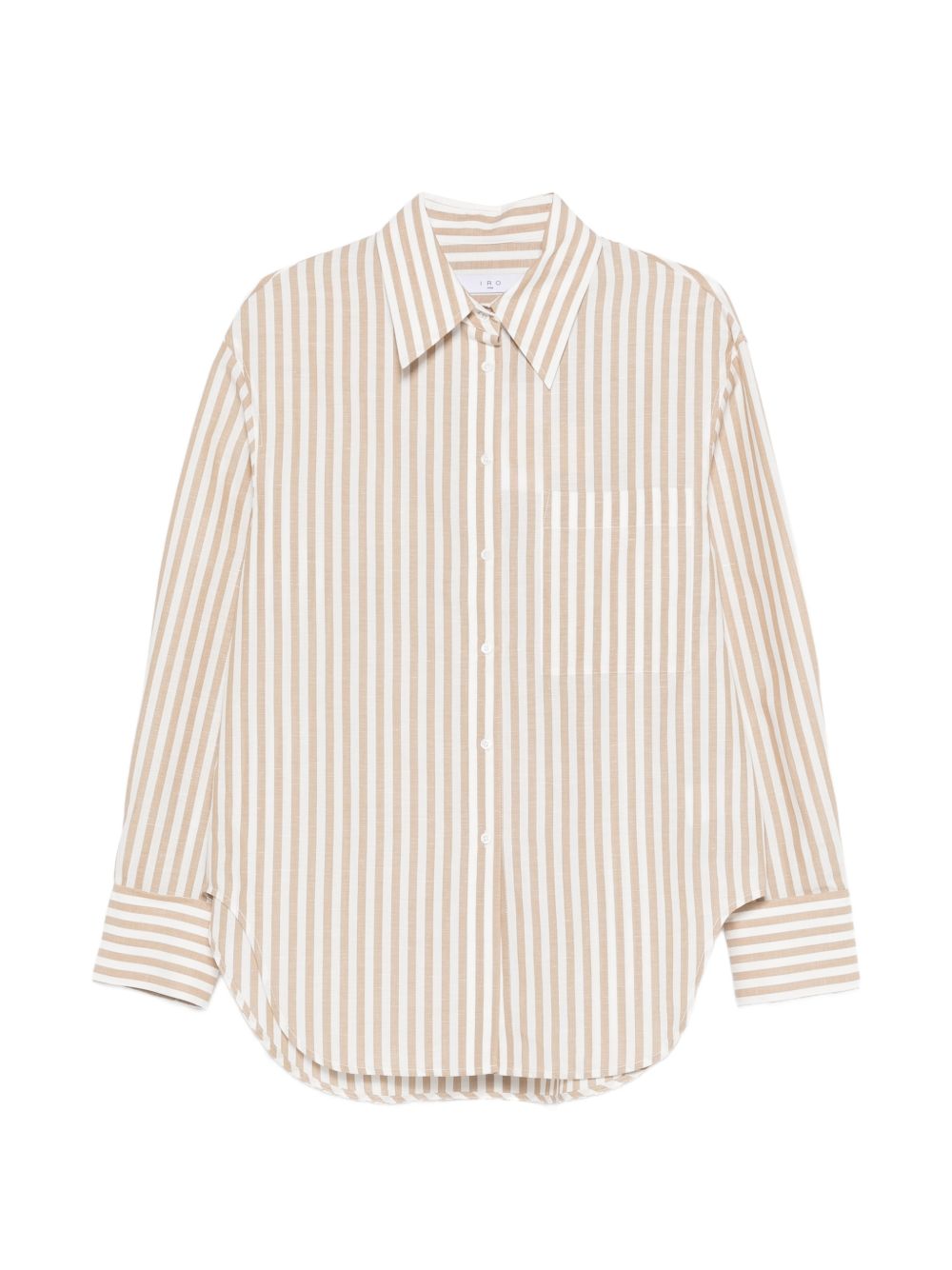 Iro Azaloa striped cotton blouse