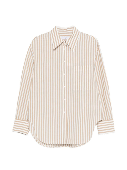 Iro Azaloa striped cotton blouse