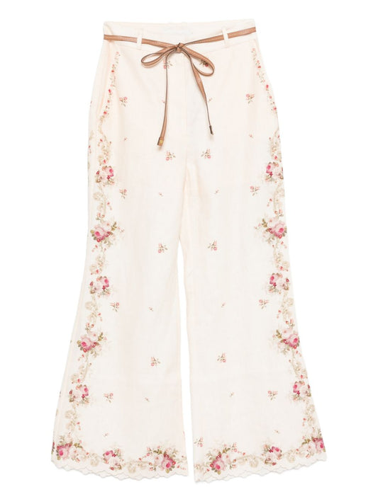 Zimmermann Patience linen trousers