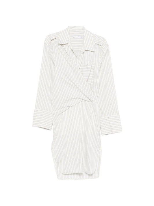 Iro Lazul striped cotton dress