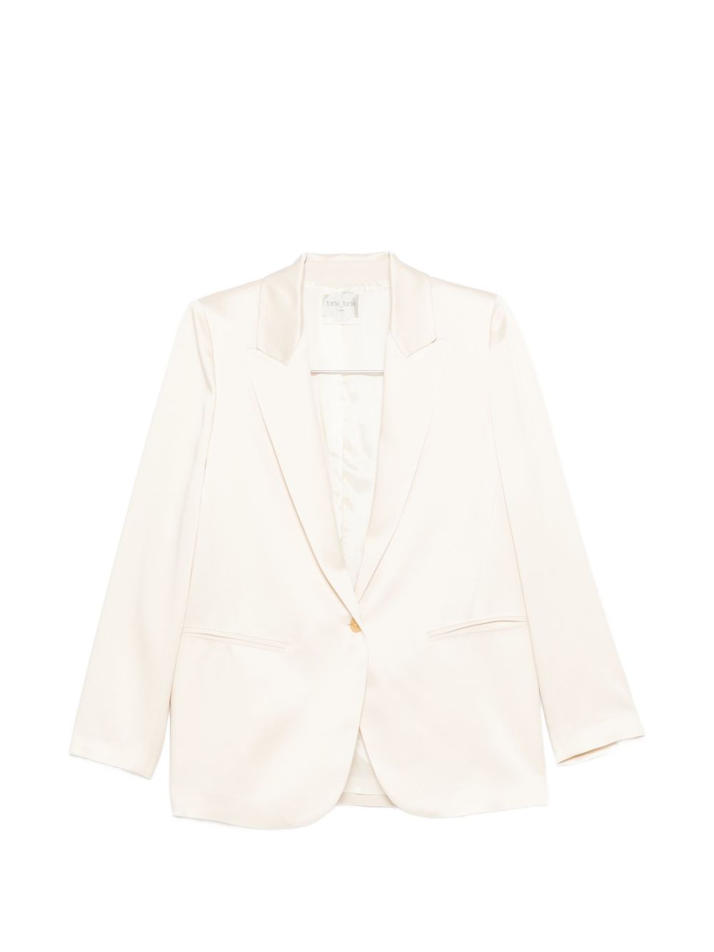 Forte Forte Single-breasted blazer jacket