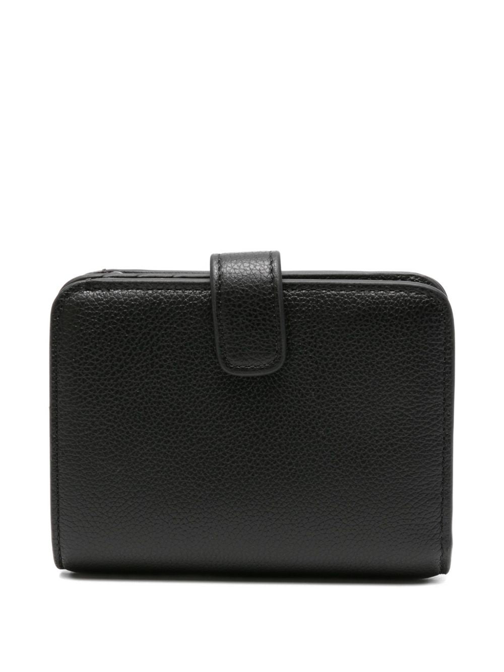 Emporio Armani Tumbled-Leather Bi-Fold Wallet