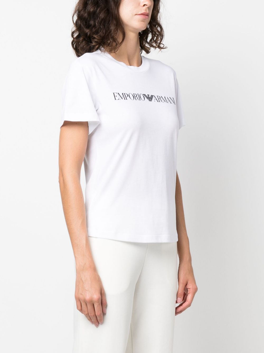 Emporio Armani Logo cotton t-shirt