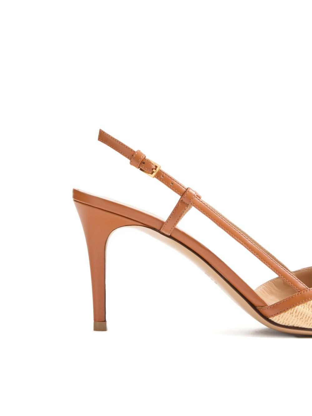 Valentino Garavani VLogo Signature leather slingback pumps