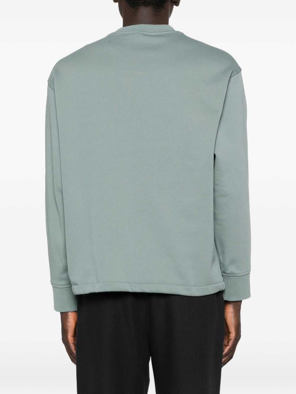 Emporio Armani Cotton crewneck sweathisrt