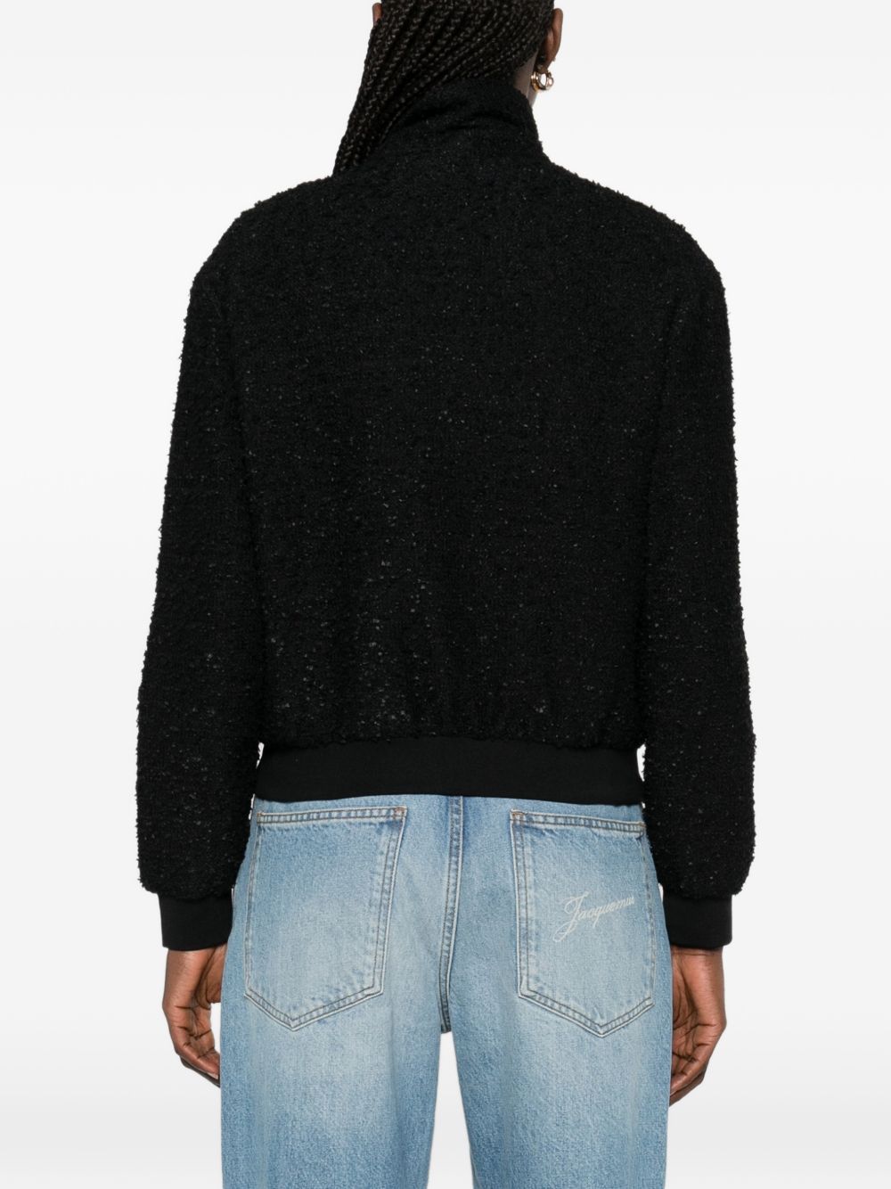 Emporio Armani Tweed blouson jacket