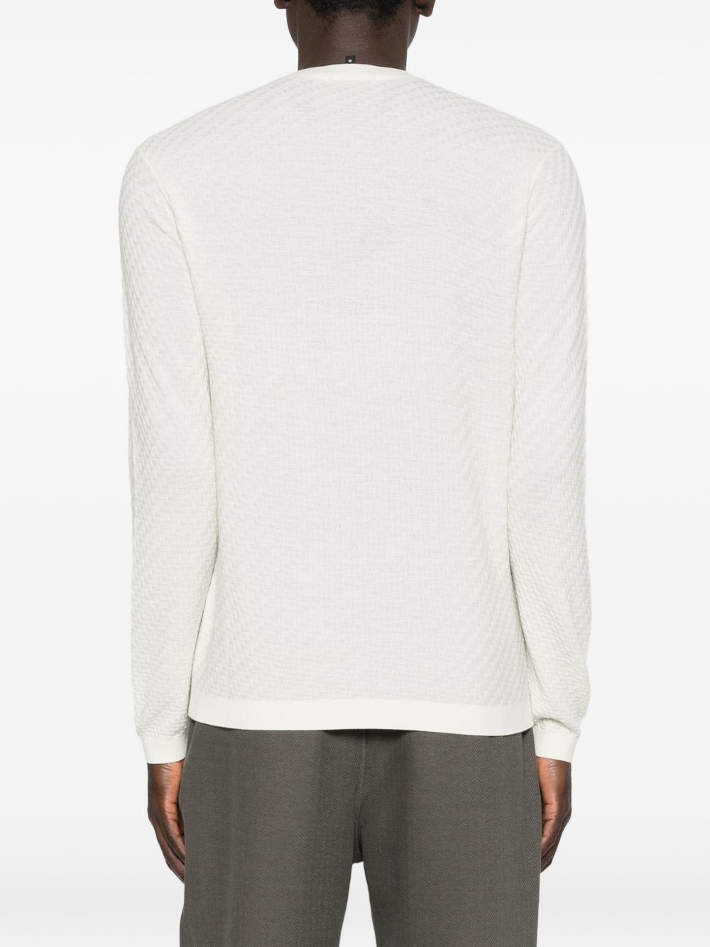 Emporio Armani Wool crewneck sweater