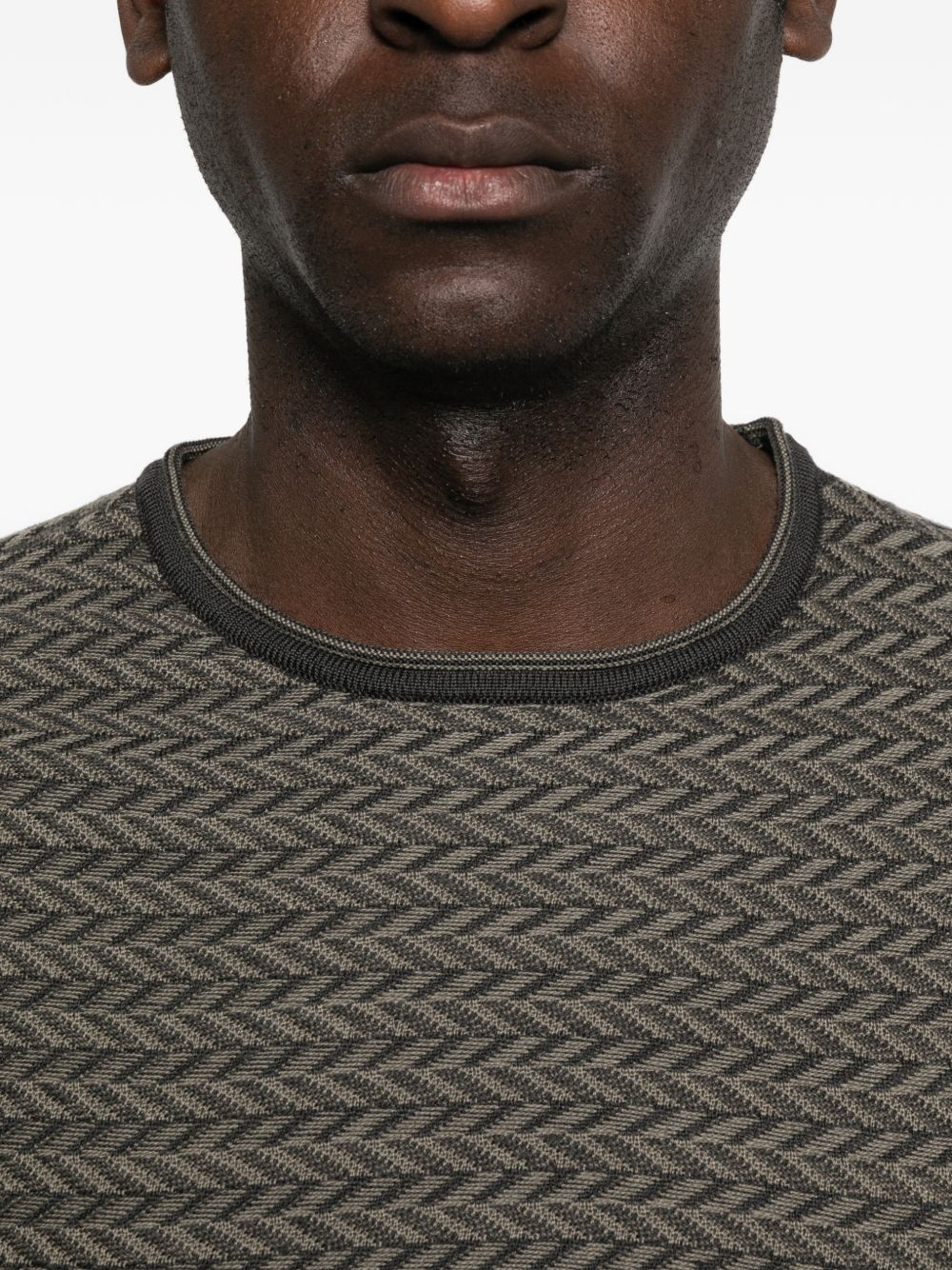 Emporio Armani Wool crewneck sweater