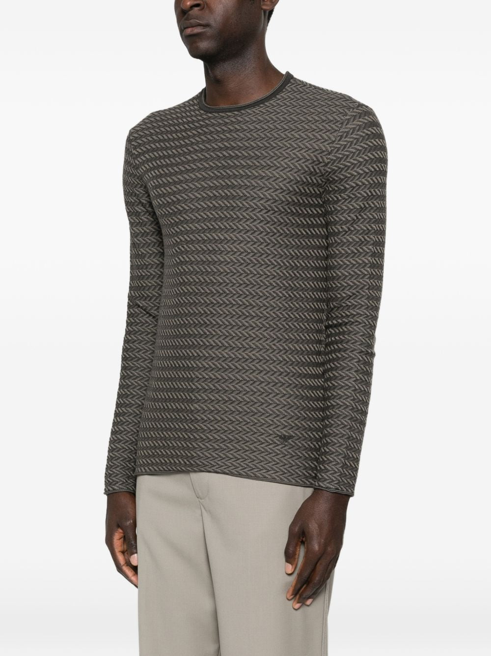 Emporio Armani Wool crewneck sweater
