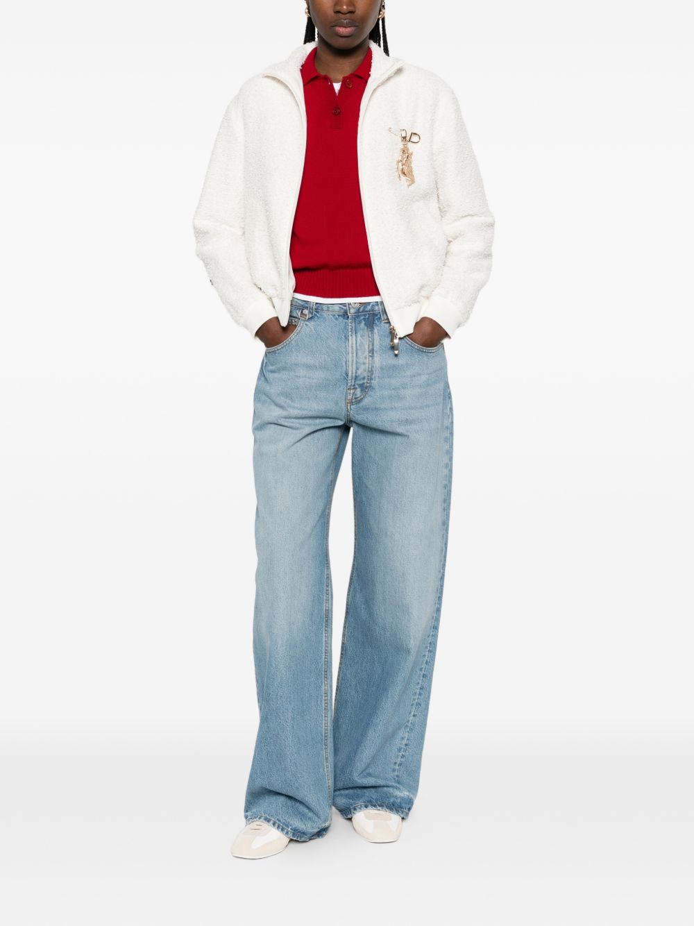Emporio Armani Tweed blouson jacket