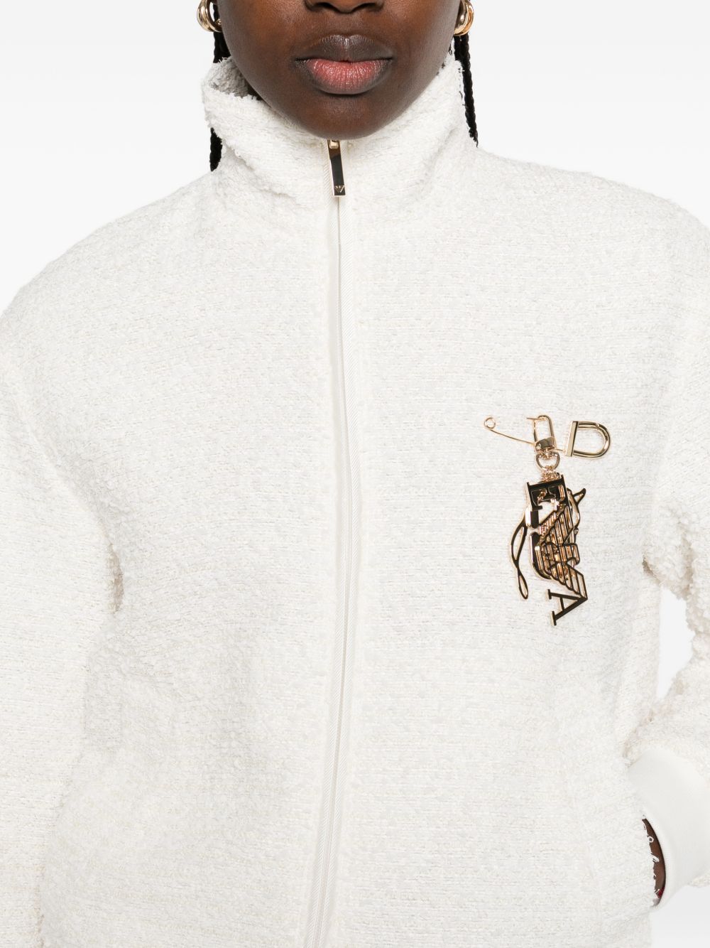 Emporio Armani Tweed blouson jacket