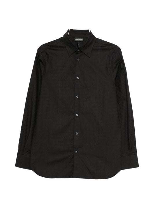Emporio Armani Logo cotton shirt