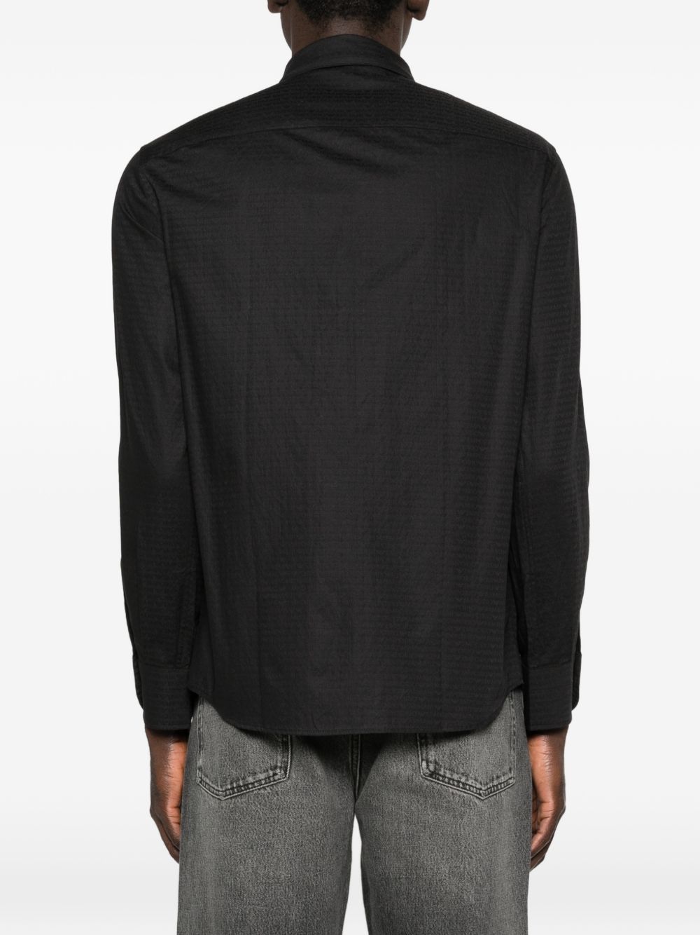 Emporio Armani Logo cotton shirt