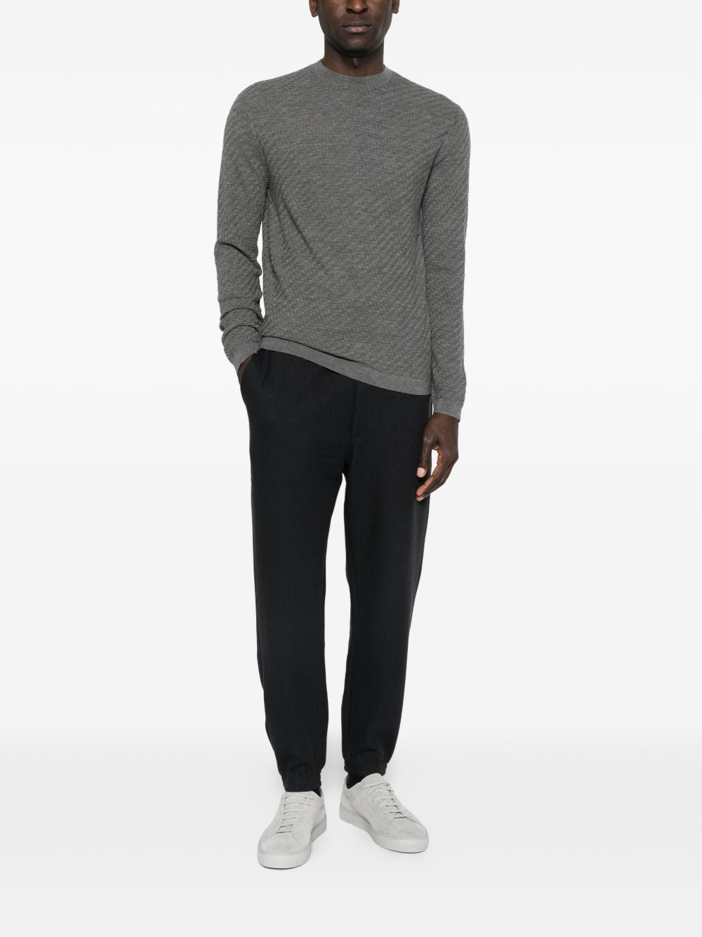 Emporio Armani Wool crewneck sweater