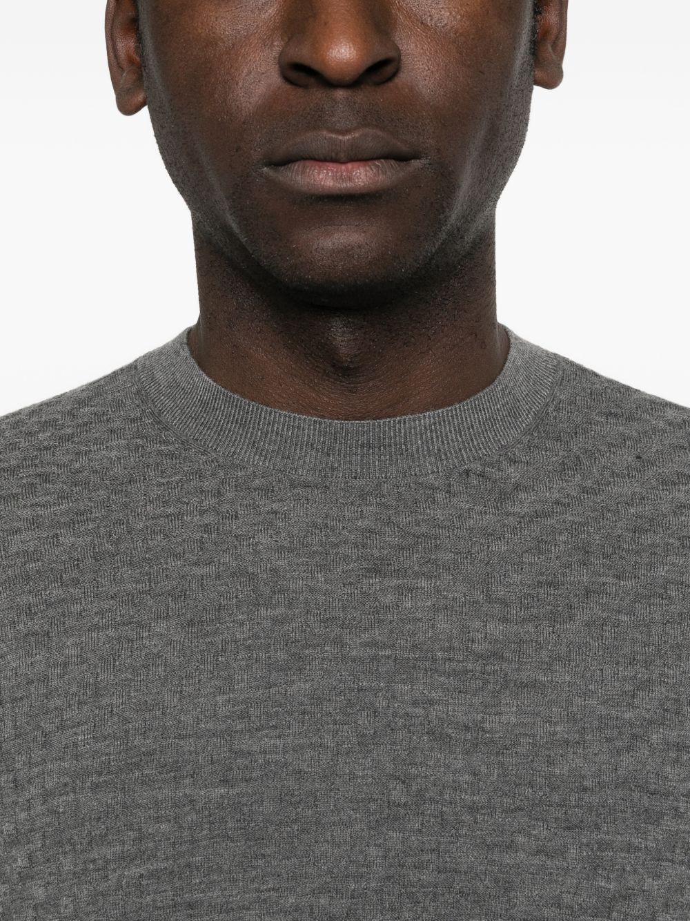Emporio Armani Wool crewneck sweater