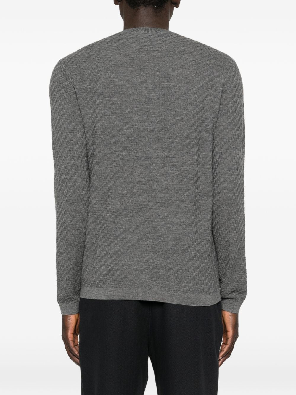 Emporio Armani Wool crewneck sweater