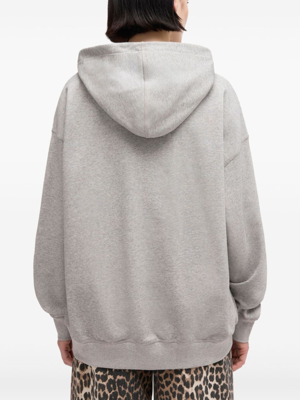 Ganni Margot Kitty organic cotton hoodie