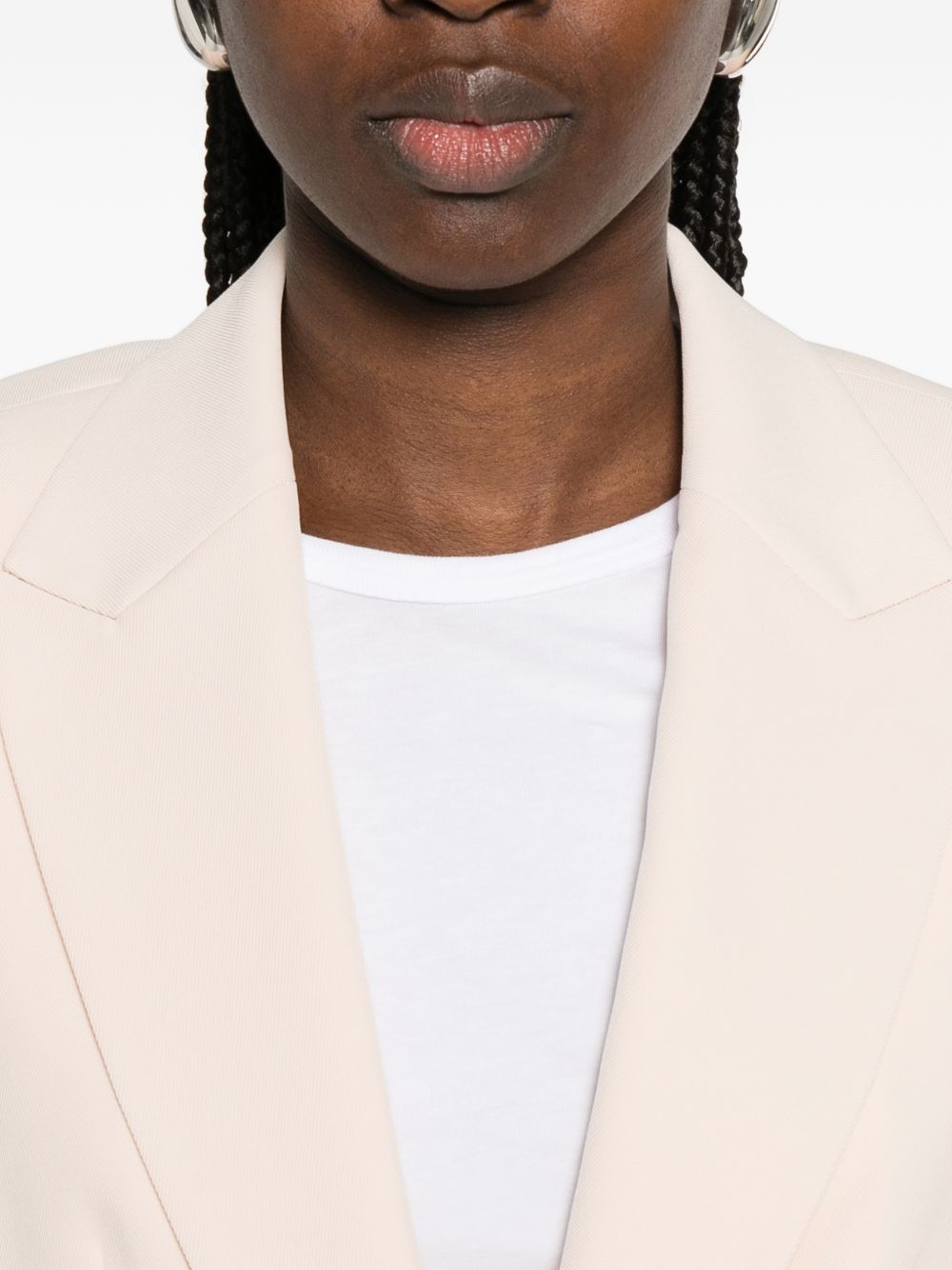 Emporio Armani Single-breasted blazer jacket