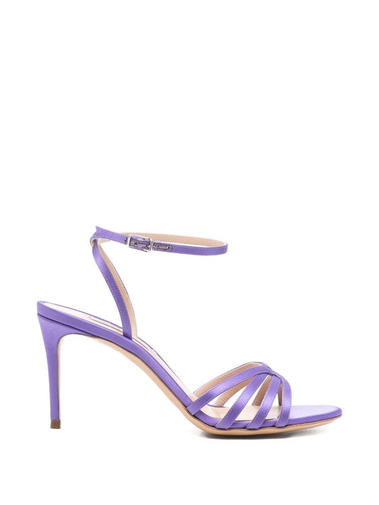 Casadei Julia satin sandals
