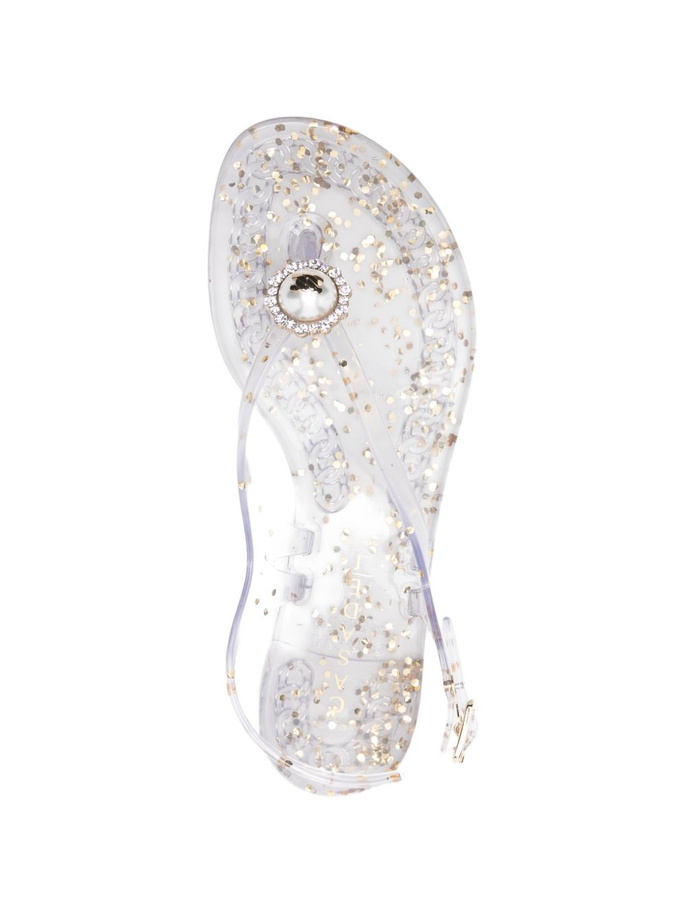 Casadei Embellished Jelly Sandals.