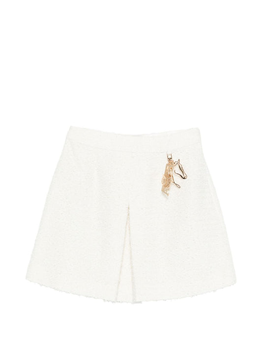 Emporio Armani A-line shape Tweed mini skirt