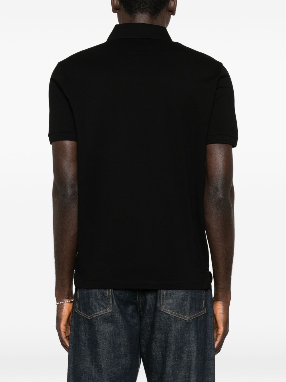 Emporio Armani Logo cotton polo shirt