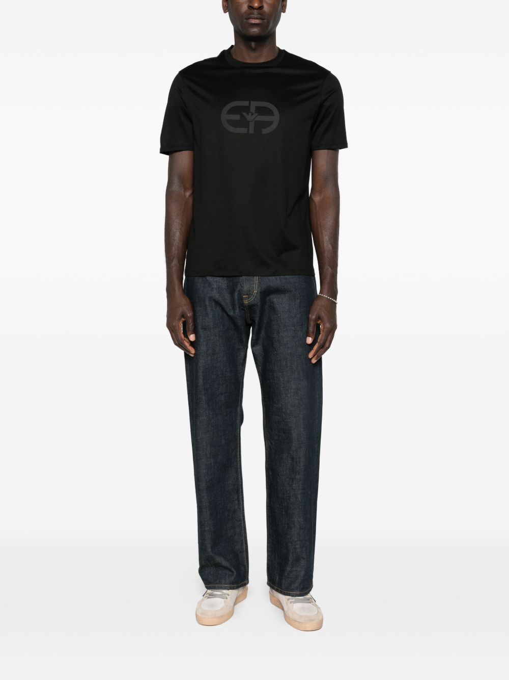 Emporio Armani Logo cotton t-shirt